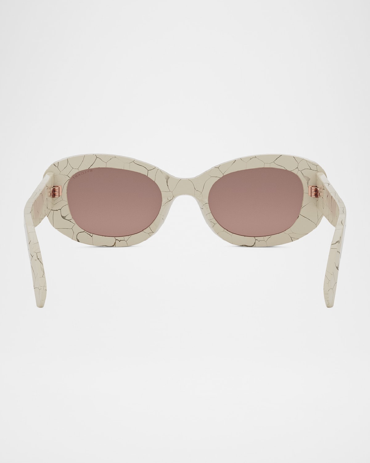 B.ZERO1 Oval Acetate and Nylon Sunglasses - 5