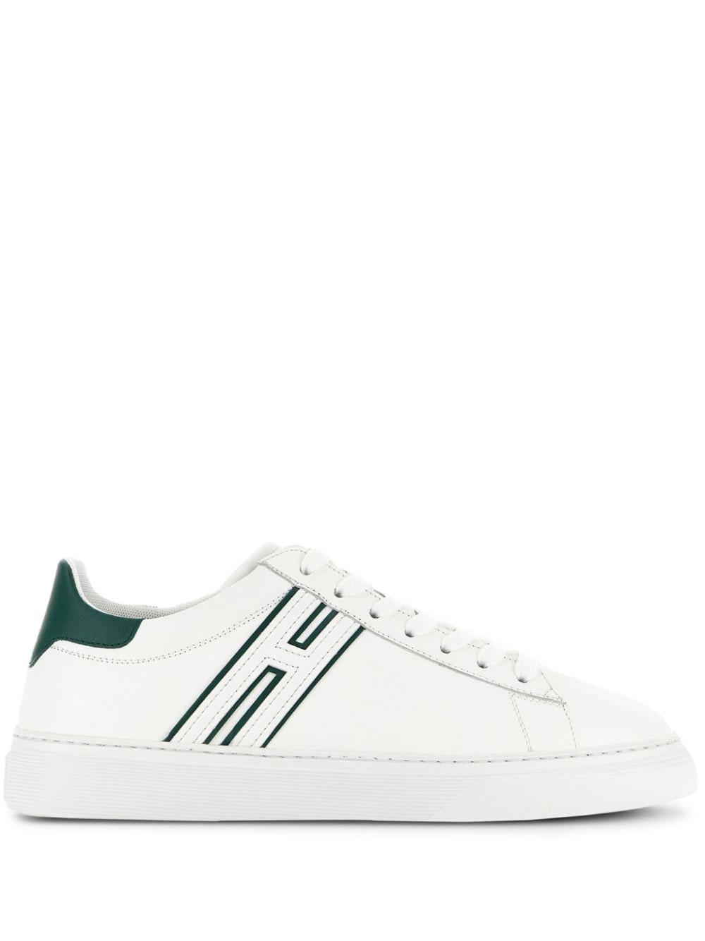 H365 leather low-top sneakers - 1