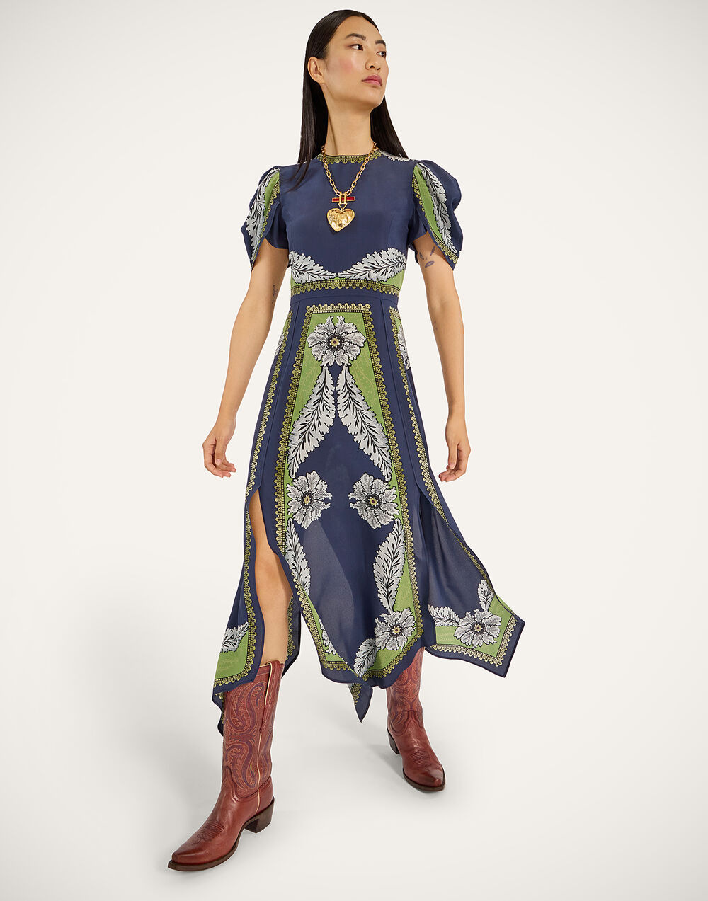 Cherie Scarf Dress - 6