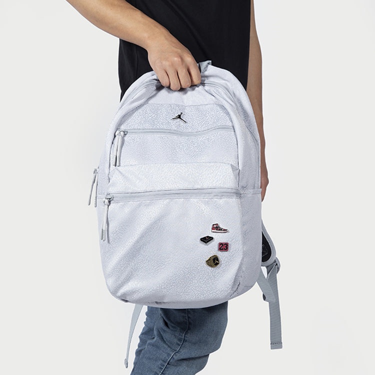 Air Jordan Pin Backpack 'Wolf Grey'  9A0090-G3A - 5