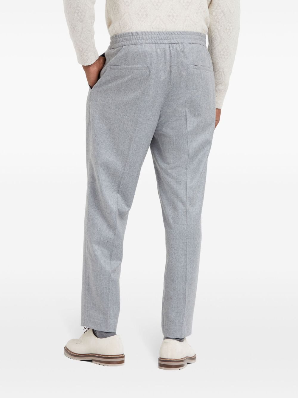 Brunello Cucinelli Trousers Light Grey - 3