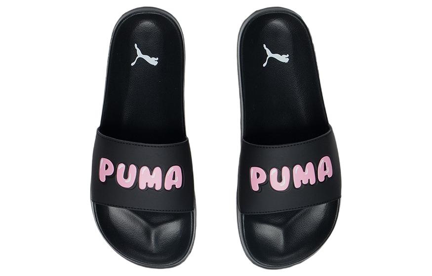 (WMNS) PUMA Leadcat 2.0 Logo Slide 'Black' 387234-02 - 5