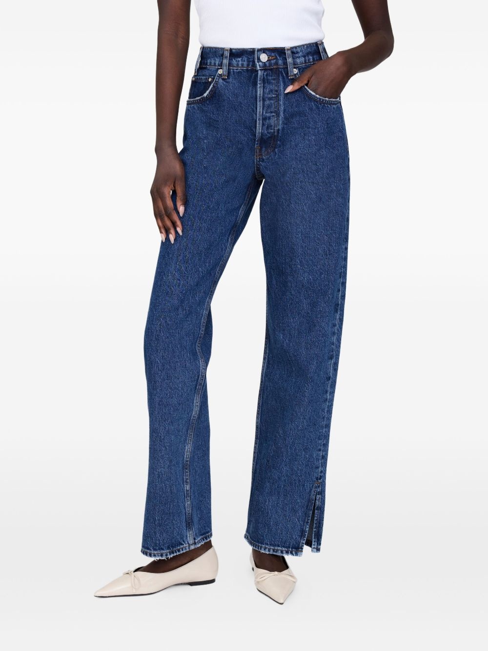 Roy high-rise jeans - 4