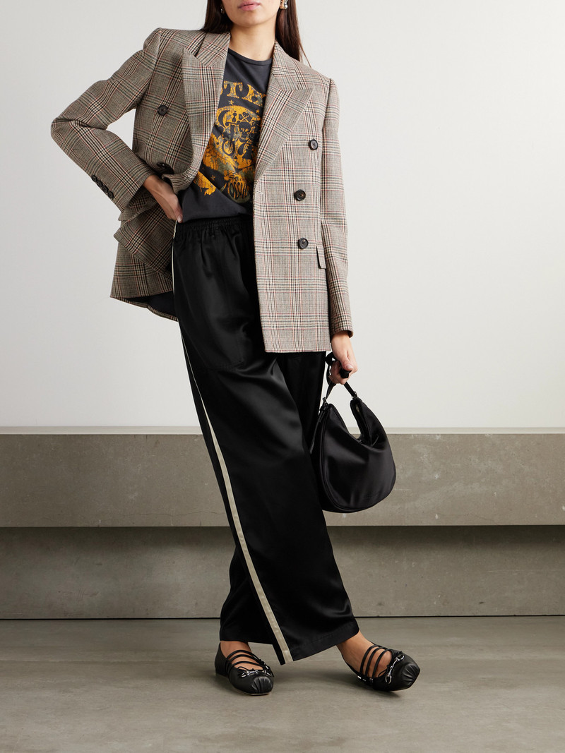 BODE Satin Wide-leg Track Pants outlook