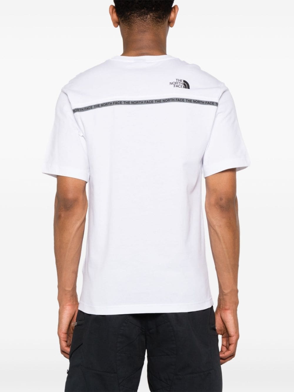 logo-appliqué cotton T-shirt - 4