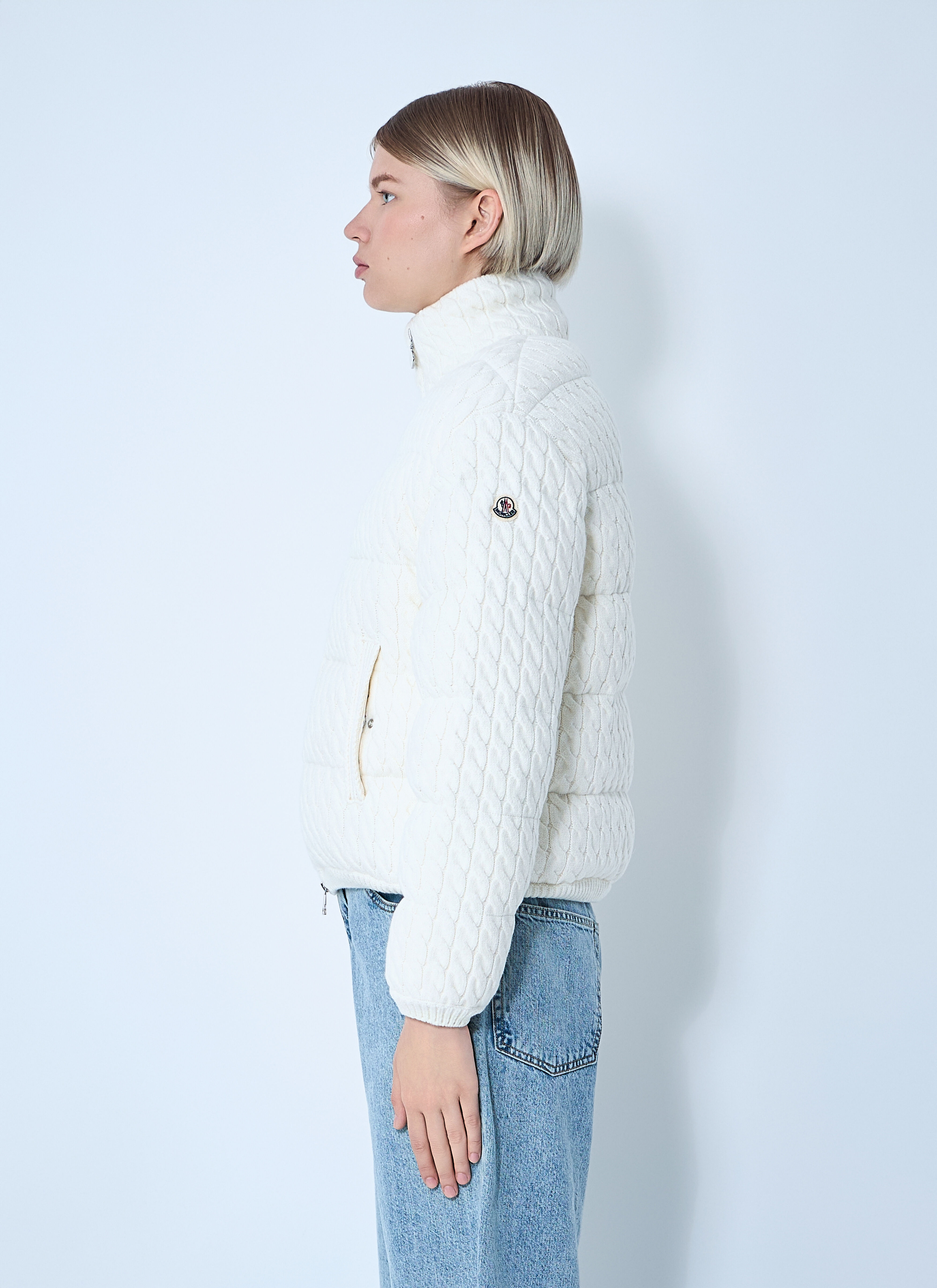 Padded Cabel Cardigan - 3