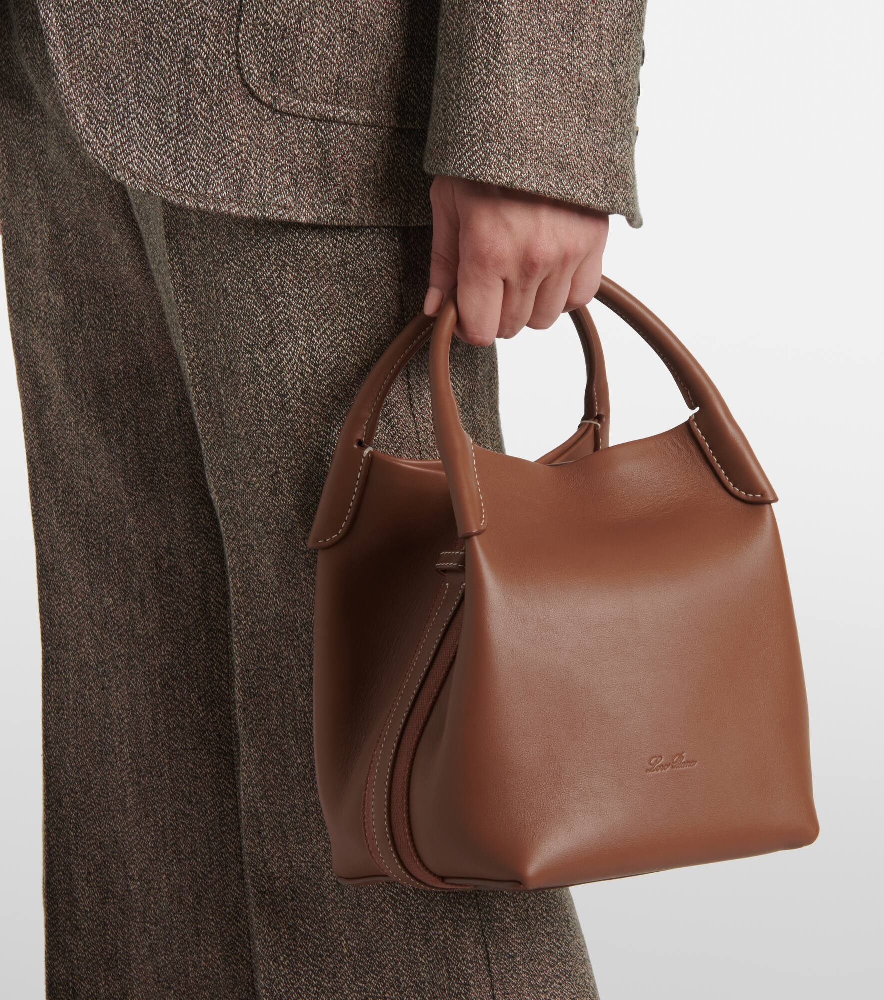 Bale Small leather tote bag - 7