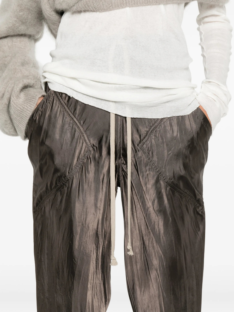 Rick Owens Rick Owens Drawstring Panelled Trousers outlook