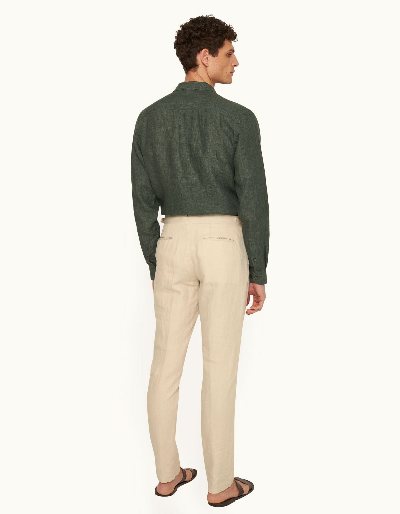 Griffon Linen Chai Pants - 3