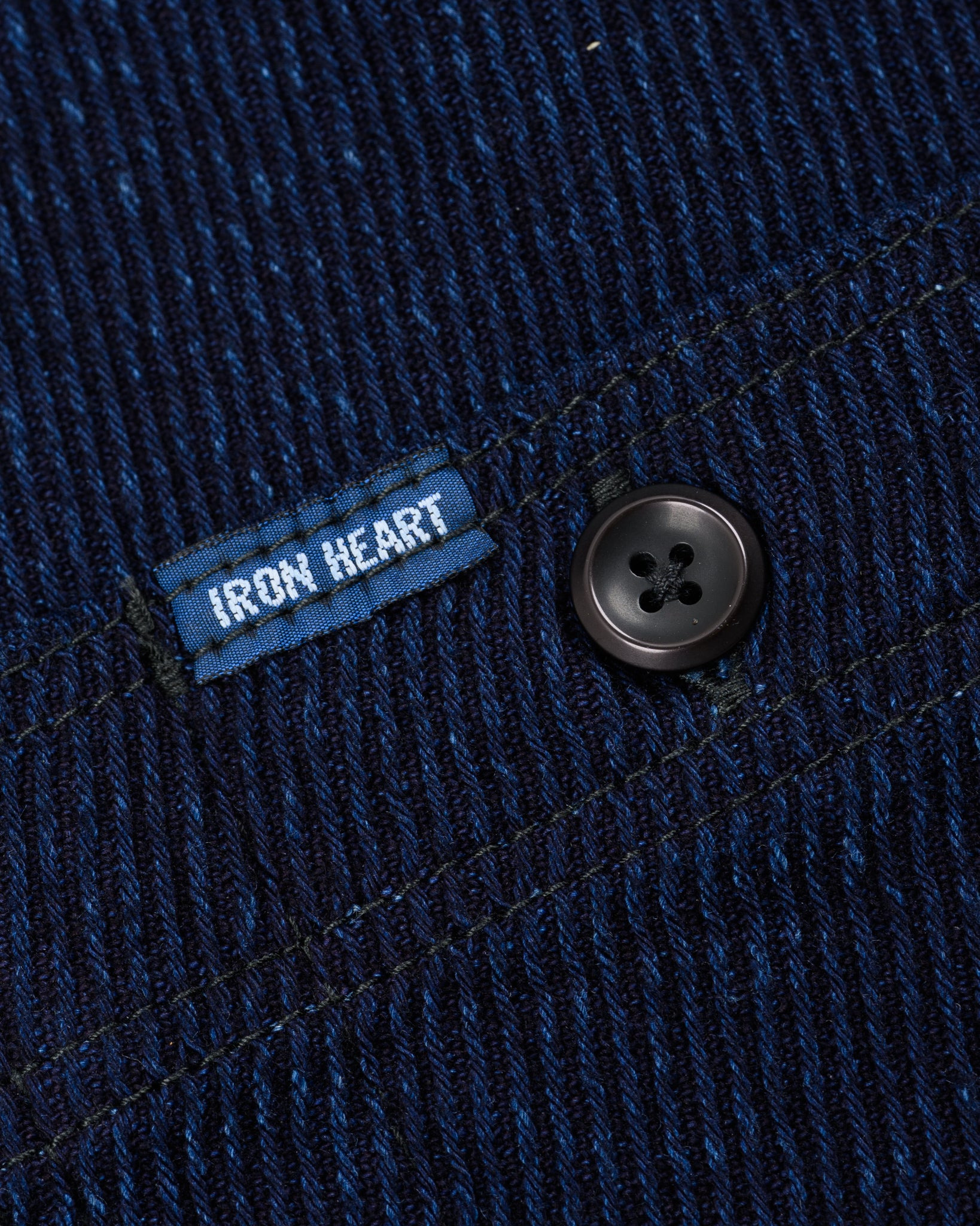 IHSH-288-IND 14oz Kersey Work Shirt - Indigo - 14