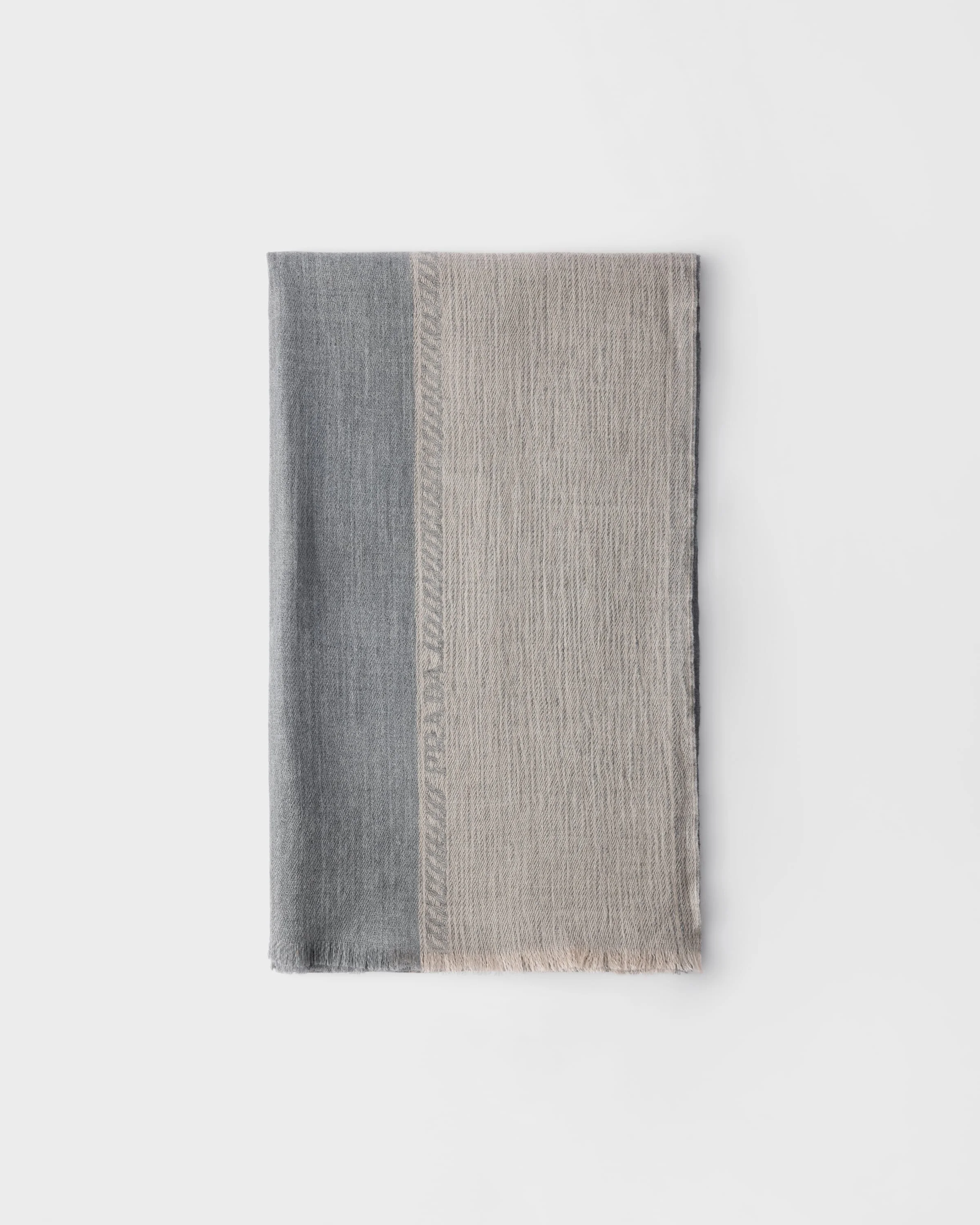 Wool and silk stole - 1