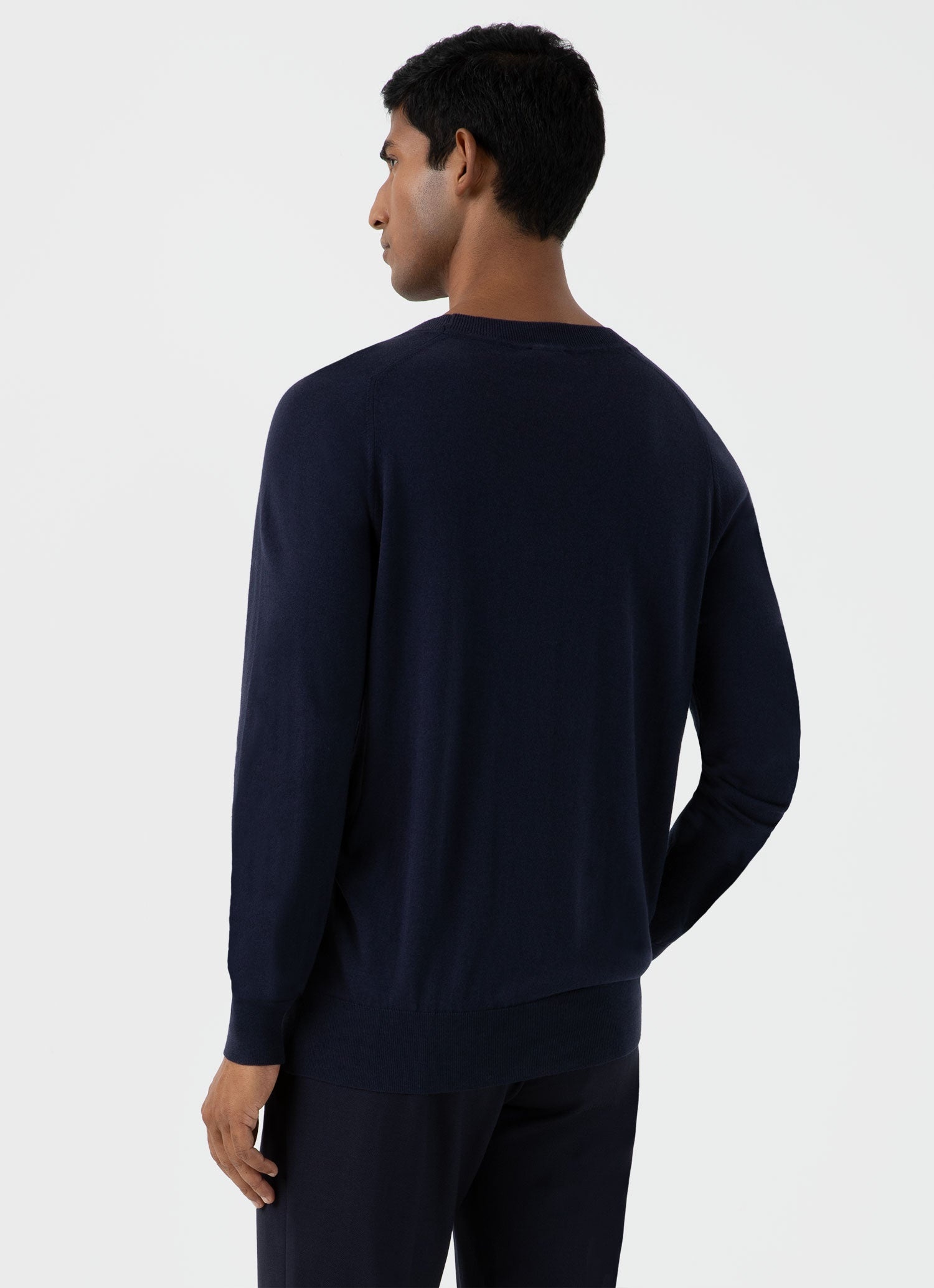 Sea Island Cashmere Crew Neck Jumper - 5