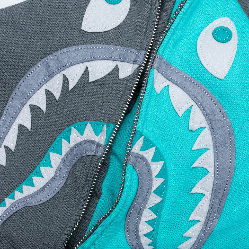 COLOR BLOCK SHARK RELAXED FIT FULL ZIP - MULTI - 4