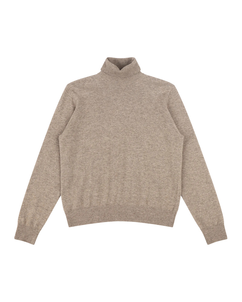 KNIT TURTLENECK CAMEL 4