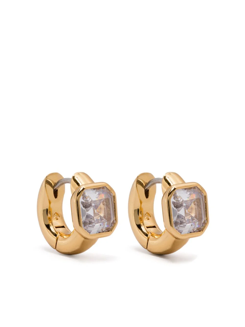 Keep Sparkling Asscher huggies - 1