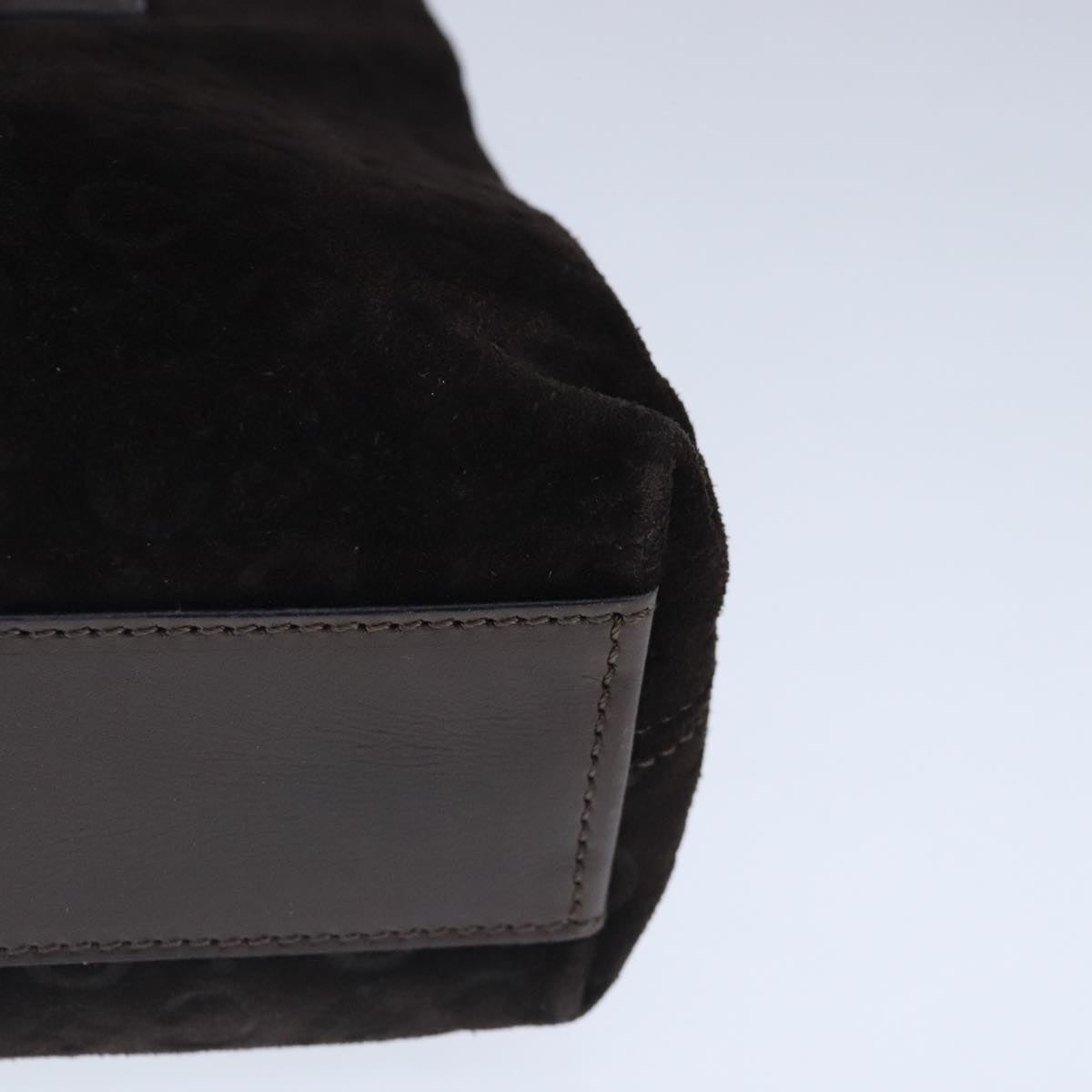 CELINE C Macadam Canvas Hand Bag Brown - 14