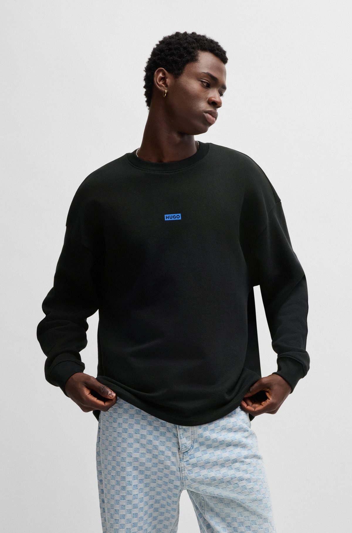 COTTON-TERRY SWEATSHIRT WITH LOGO PRINT - 2