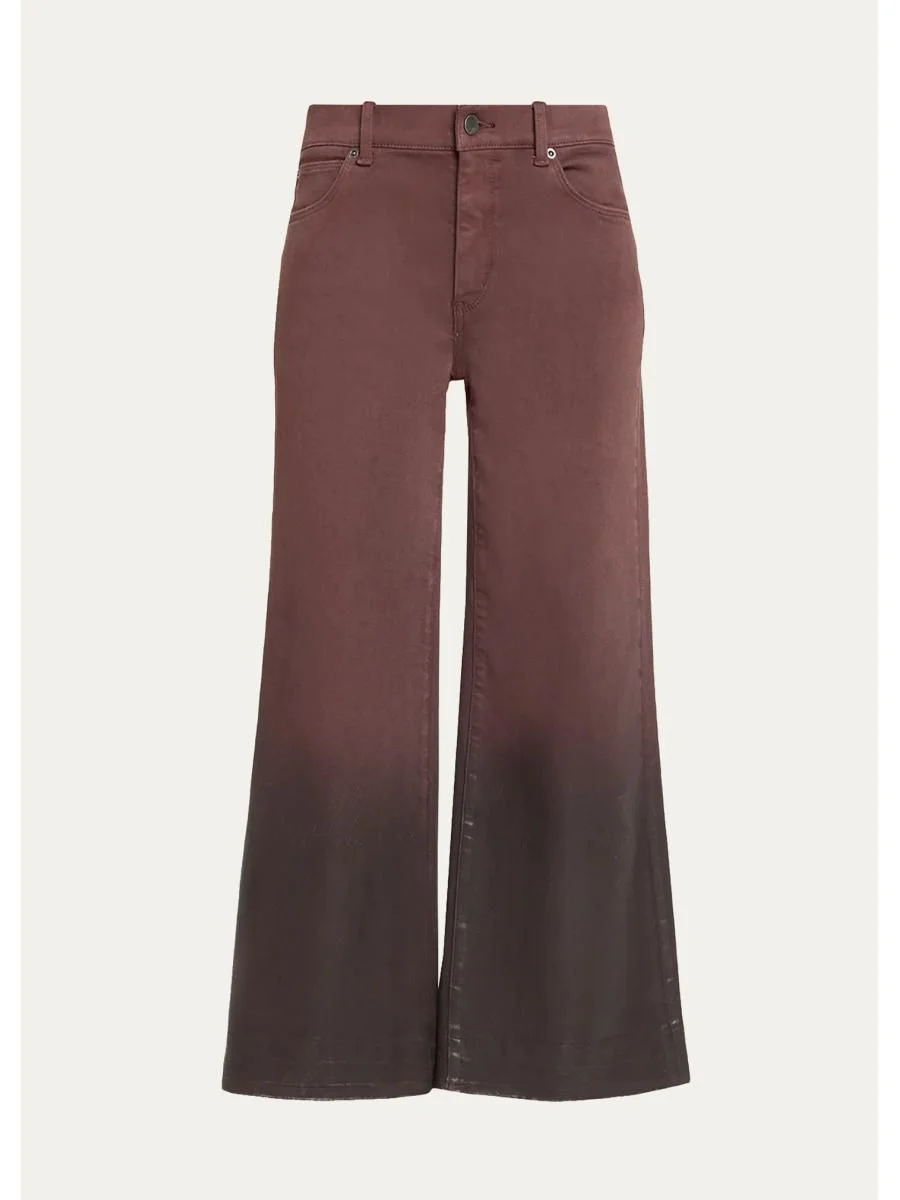 Rafaella Ombré Flared Crop Jeans - 1