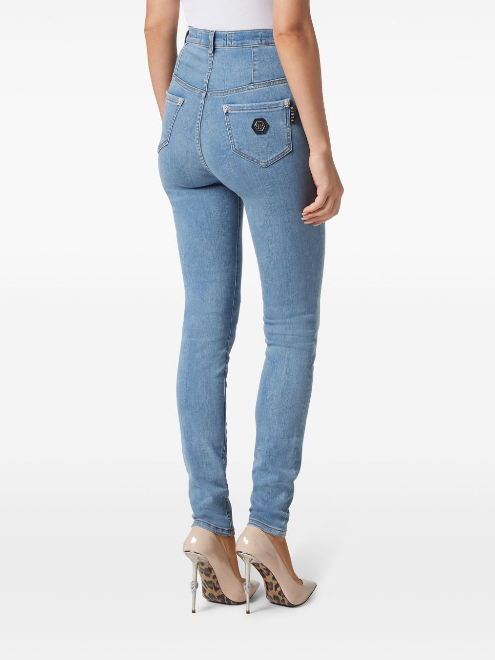 high-rise skinny jeans - 3