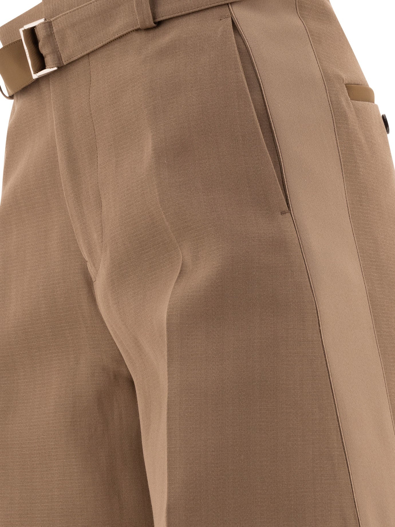 Sacai Tailored Belted Trousers - 4