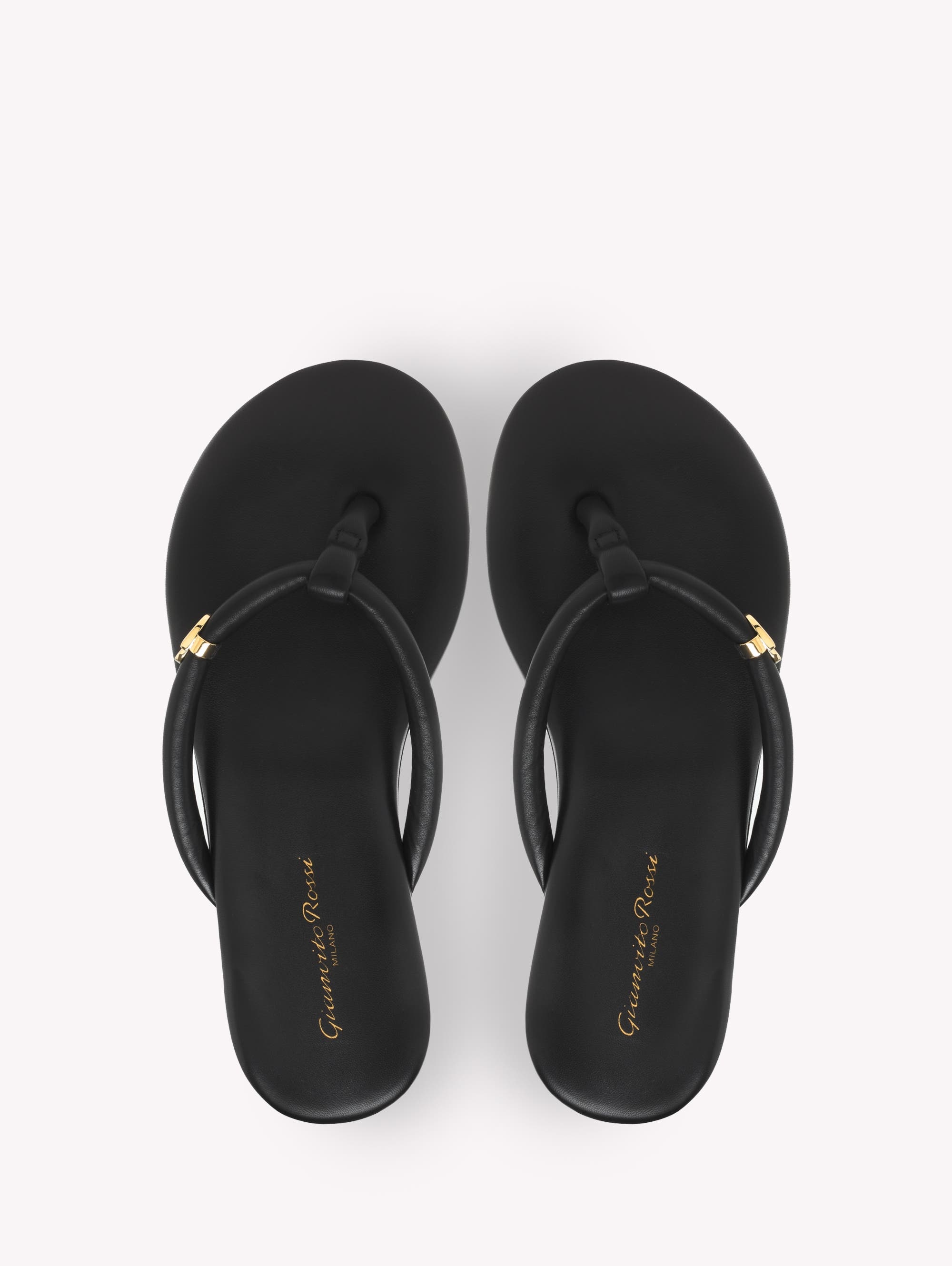 Gianvito Rossi Fiji Sandals in Black at Nordstrom - 3