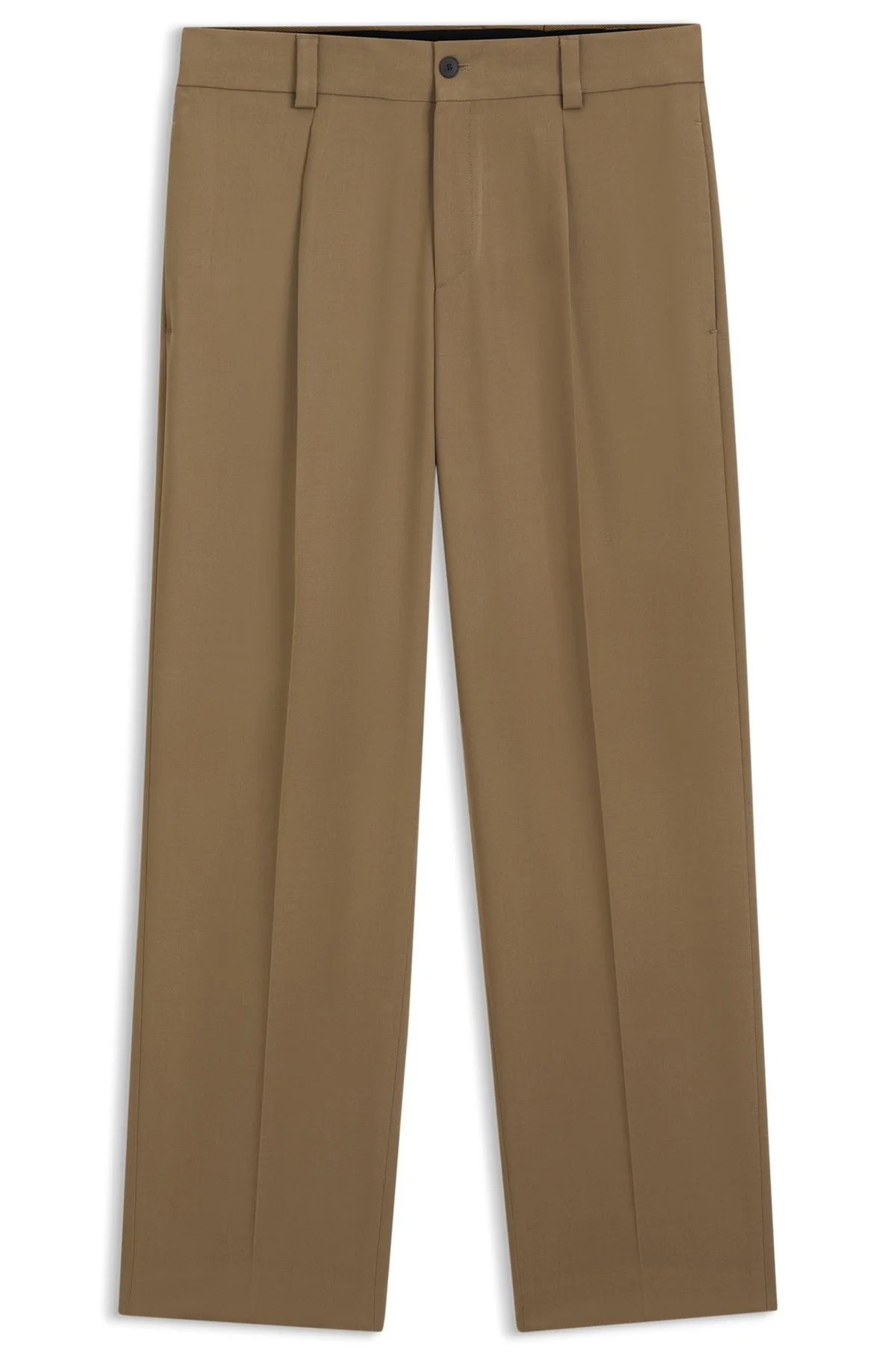 MODERN-FIT TROUSERS IN STRETCH TWILL - 1