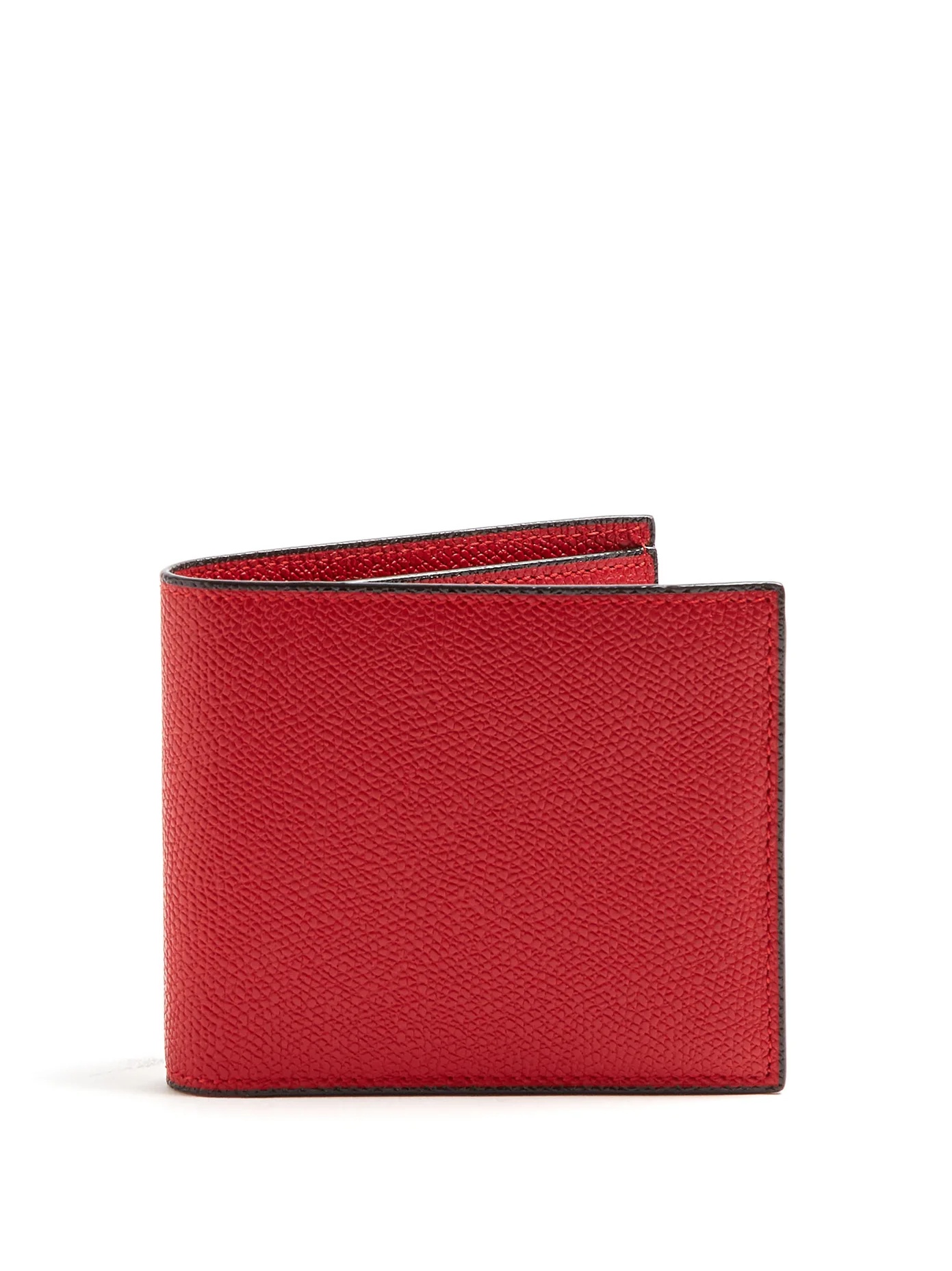 Bi-fold leather wallet - 1