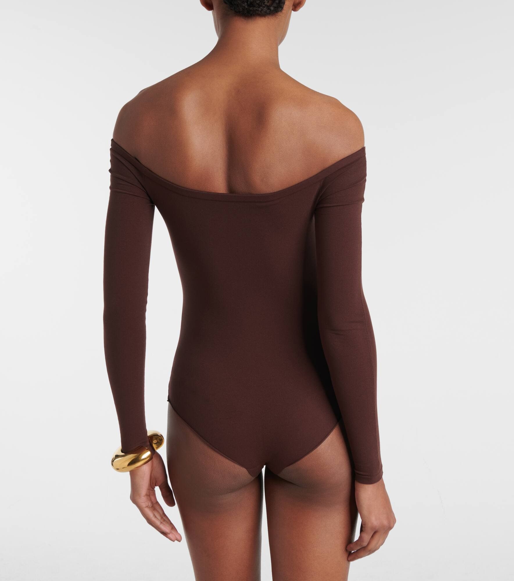 Off-shoulder bodysuit - 4