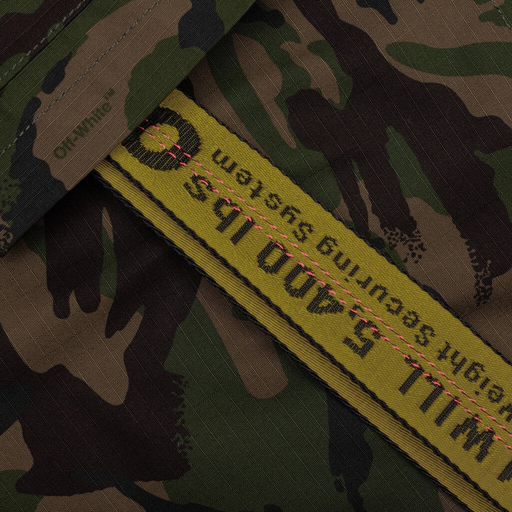 OFF-WHITE C/O VIRGIL ABLOH CAMO PATCH FIELD JACKET - ARMY GREEN - 6