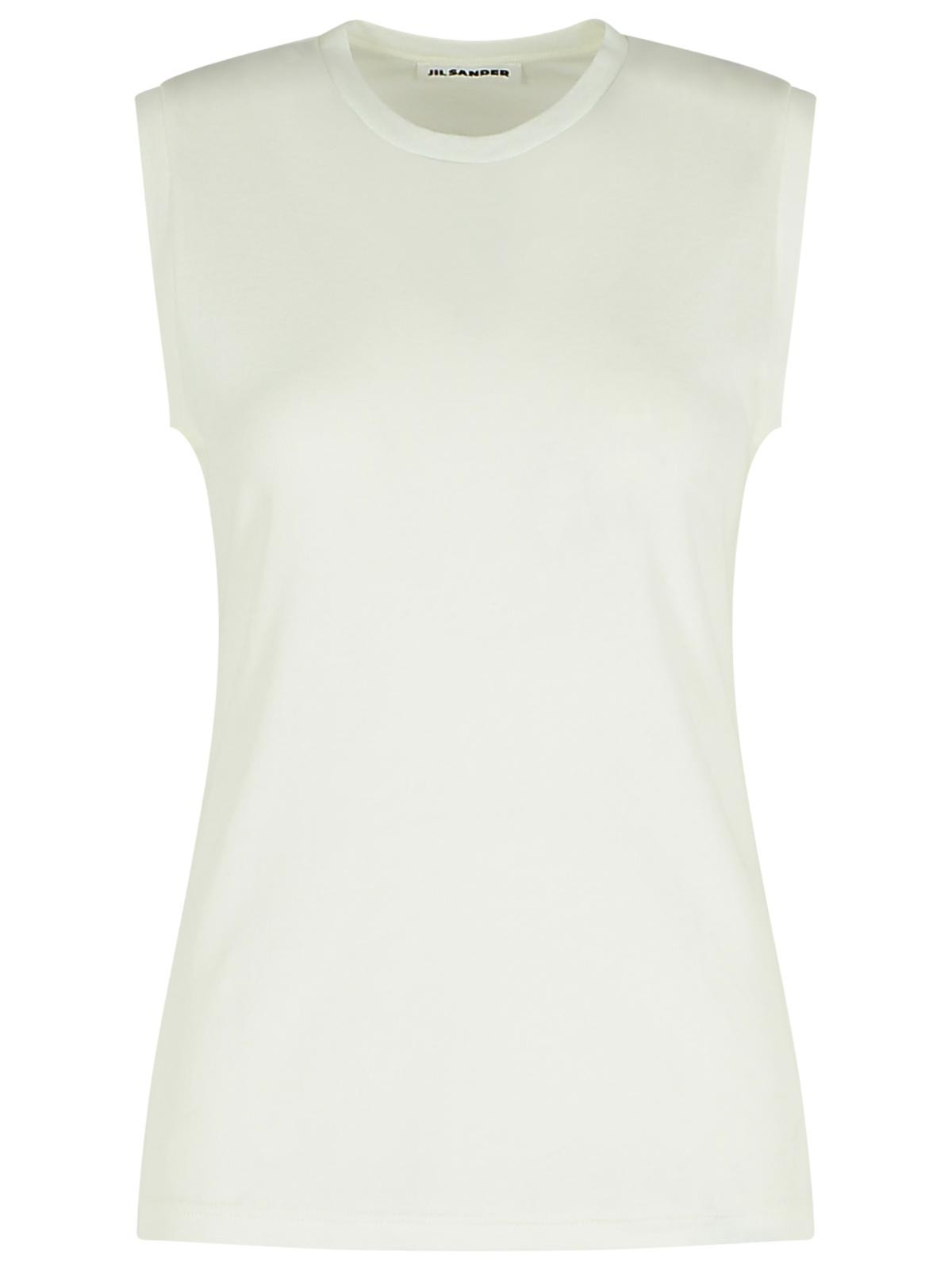 Jil Sander '3 Pack' White Cotton T-Shirt Women - 7