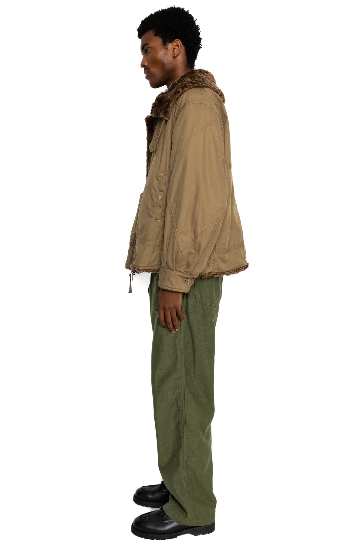 B3 Jacket Nyco Twill - Khaki - 4