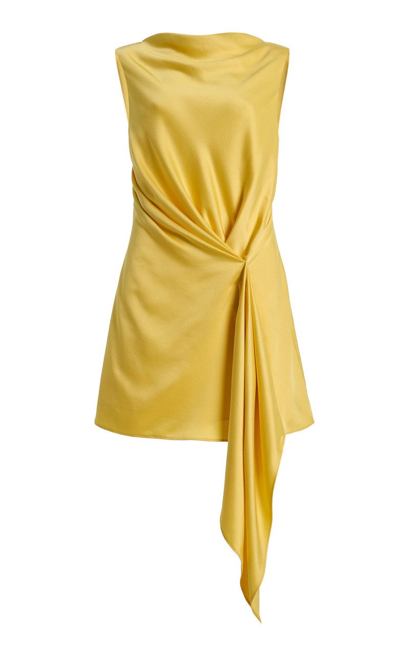 Exclusive Alyssa Mini Dress yellow 1