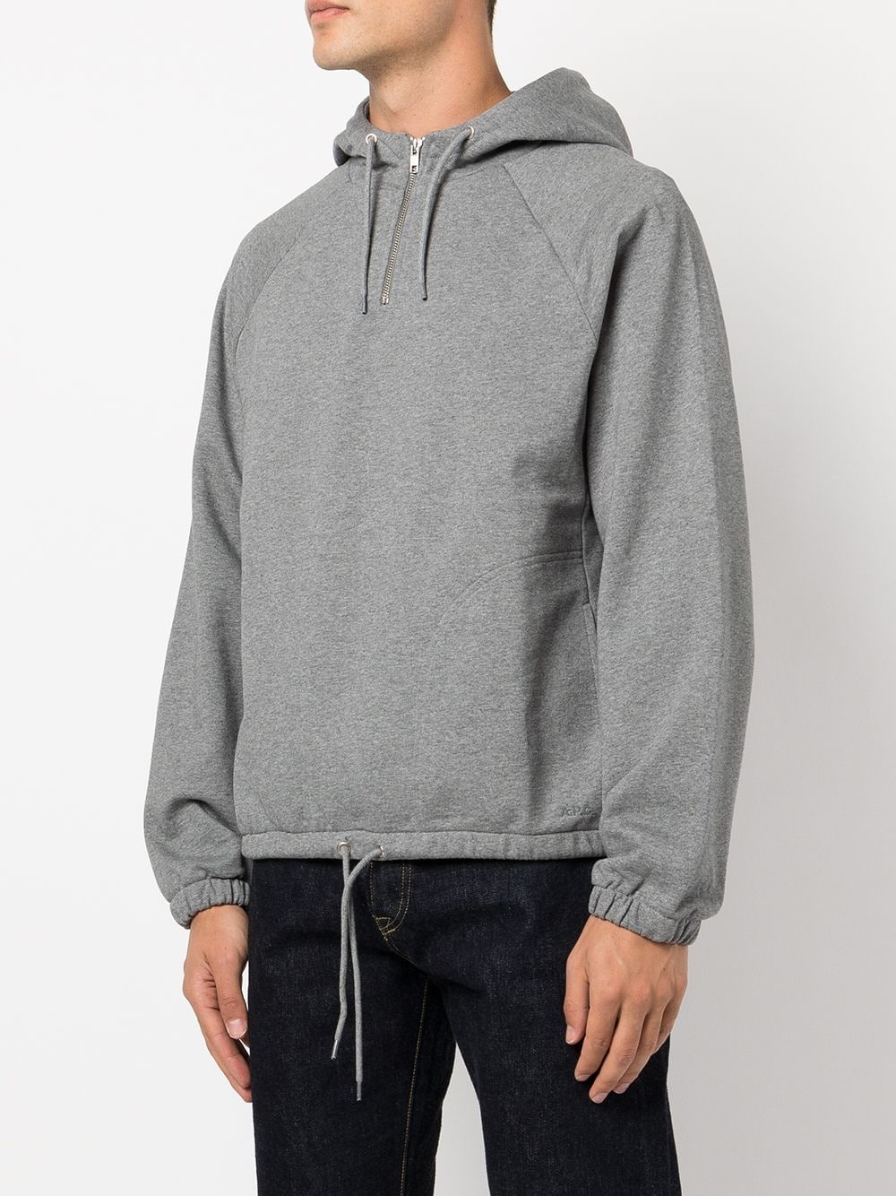 Ethan short-zip pullover hoodie - 3