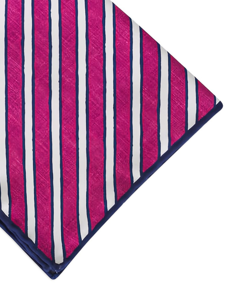 Brunello Cucinelli striped pocket square outlook