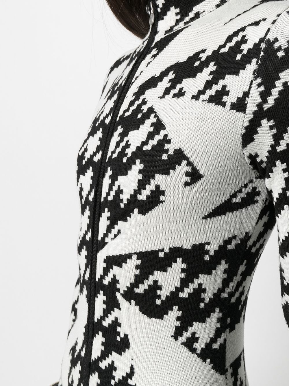 star motif knitted jumpsuit - 5