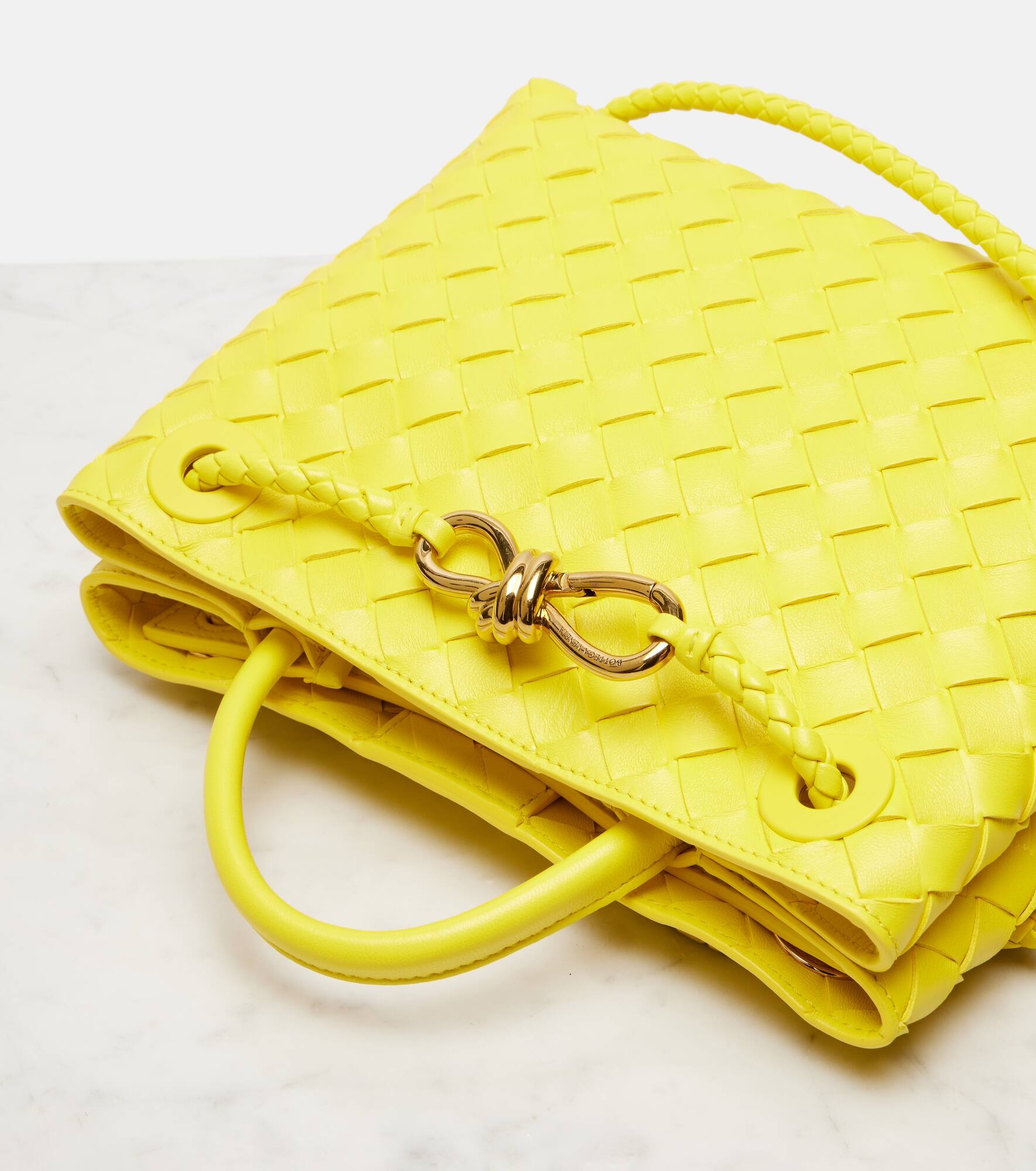 Andiamo Small Intrecciato leather shoulder bag - 6