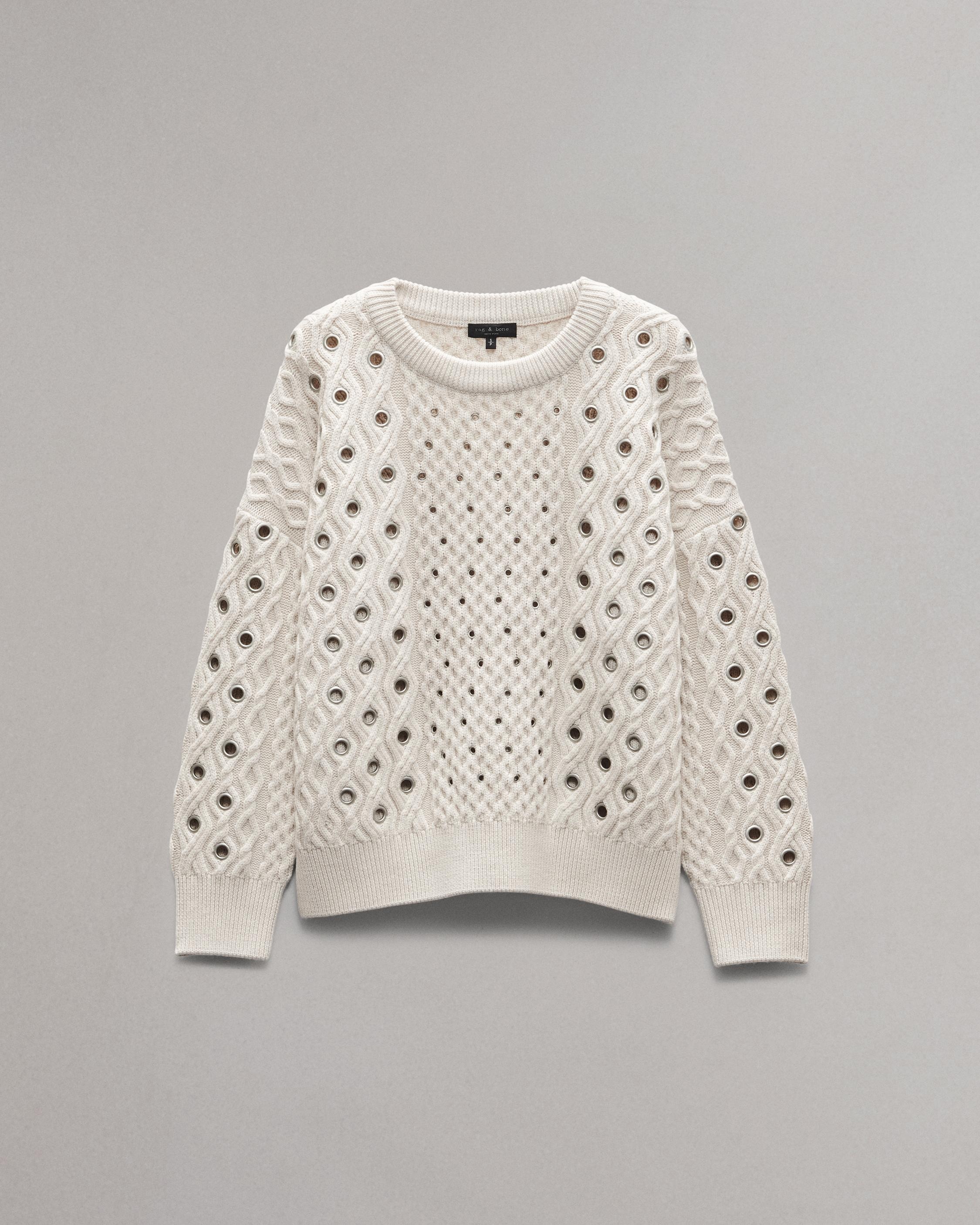 Kat Cable-Knit Sweater - 1