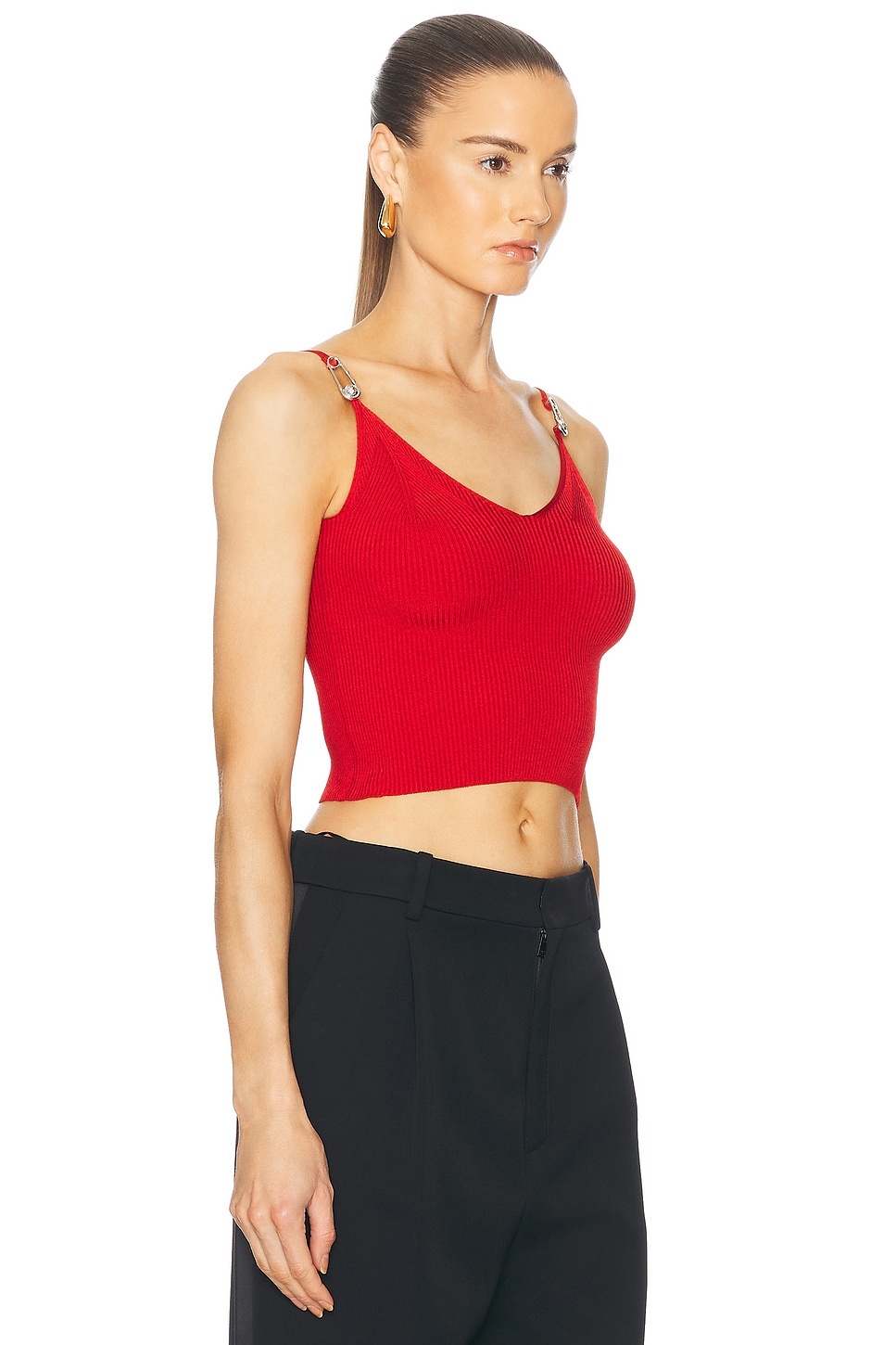 Cropped Tank Top - 2
