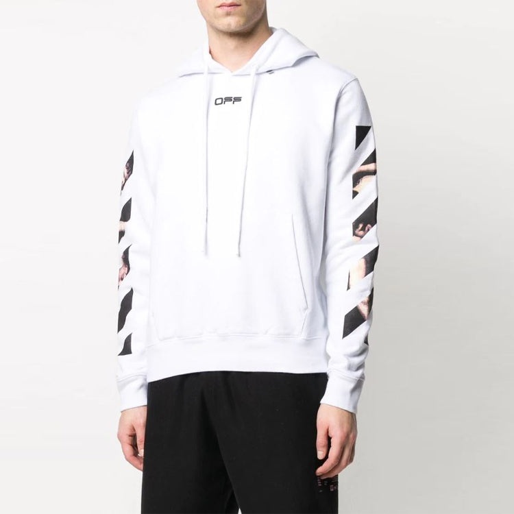 Off-White SS20 Caravaggio Arrow Back Arrows Sketch Mens Logo Normal Fit Sweater OMBB034S20E300040188 - 3