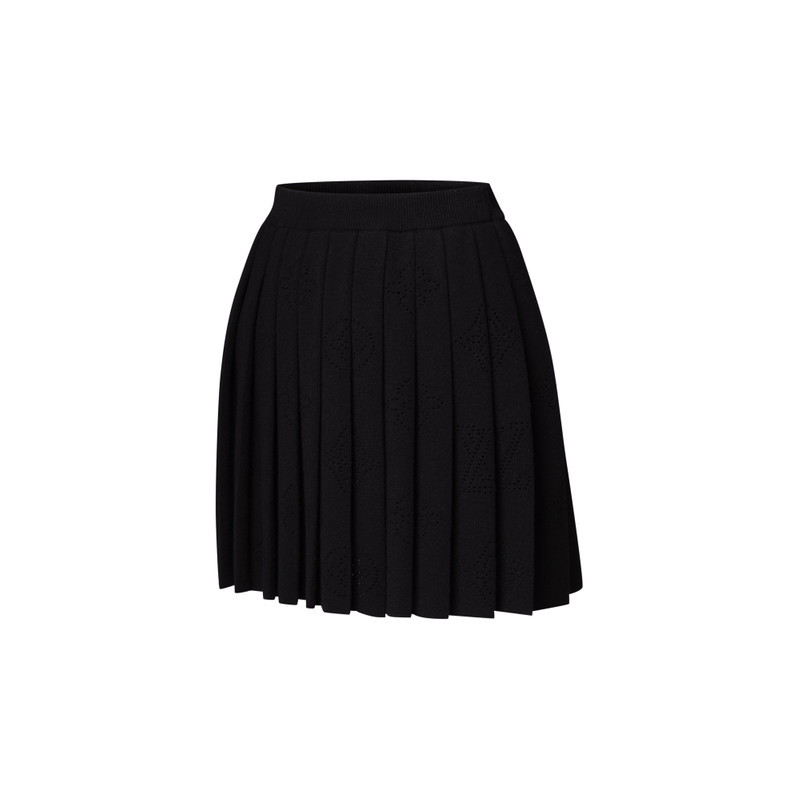 Pleated Mahina Knit Skirt 2