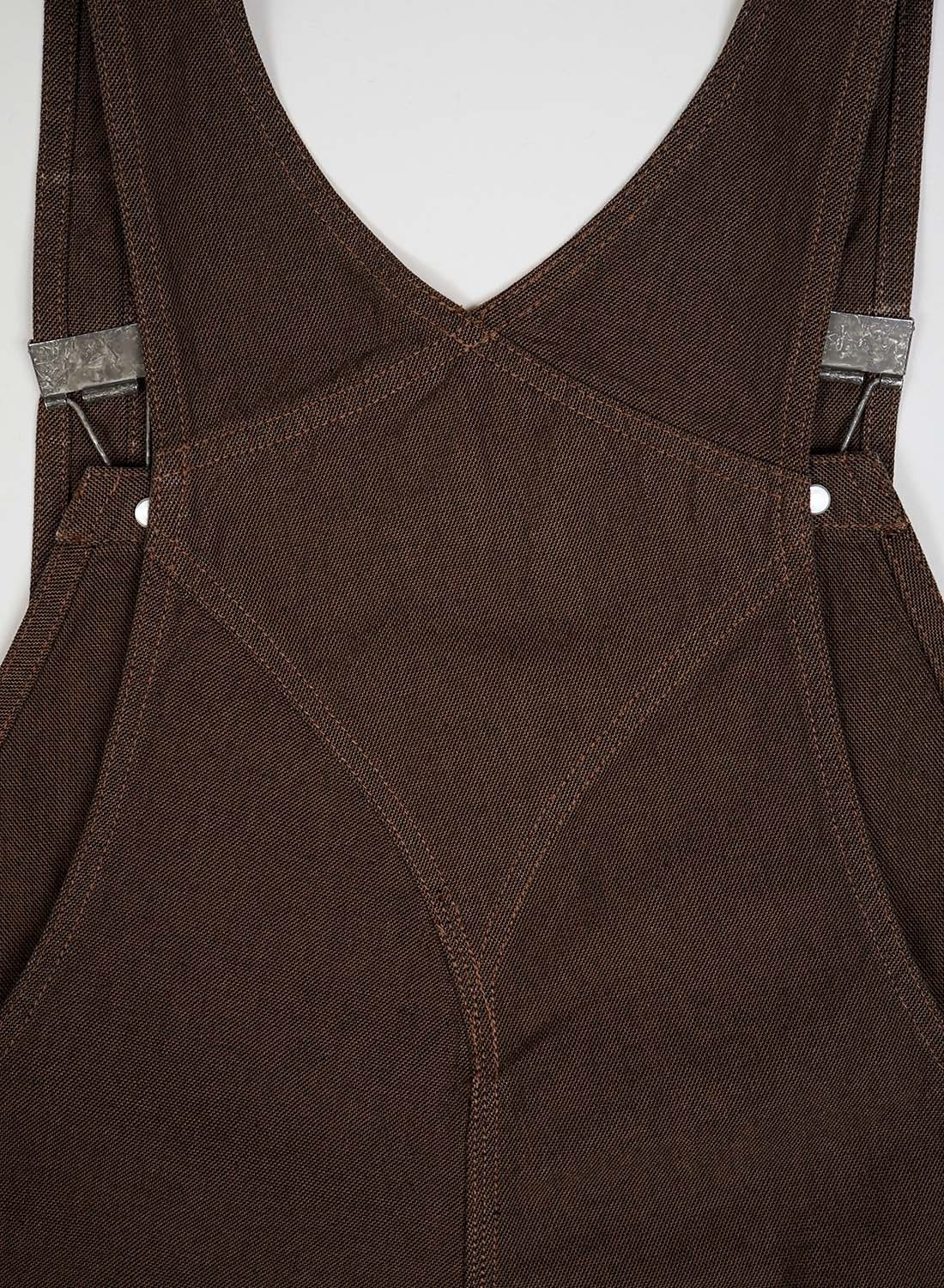 New Dungaree Broken Twill in Brown - 8
