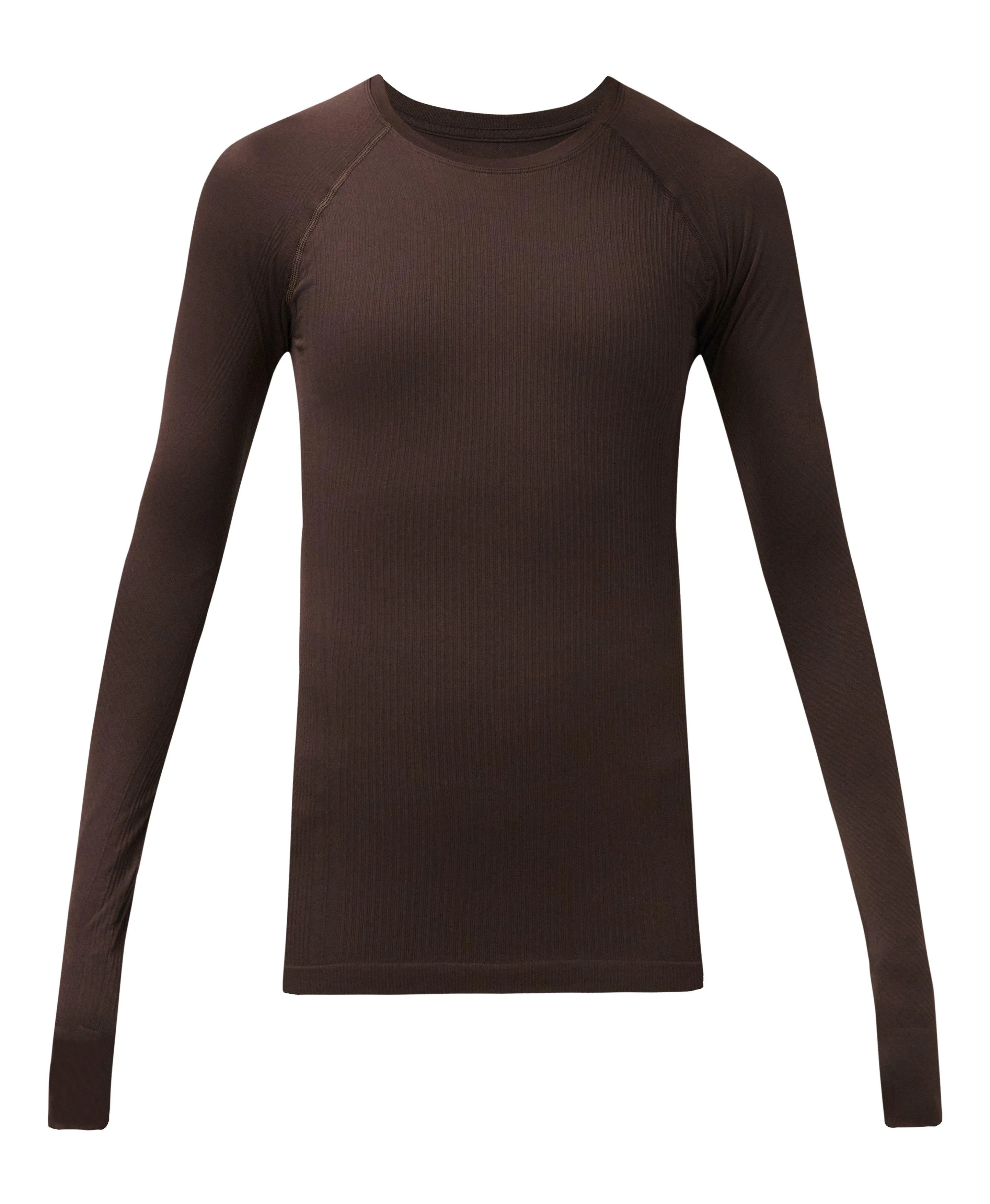 Seamless Textured Long Sleeve Tee - 1