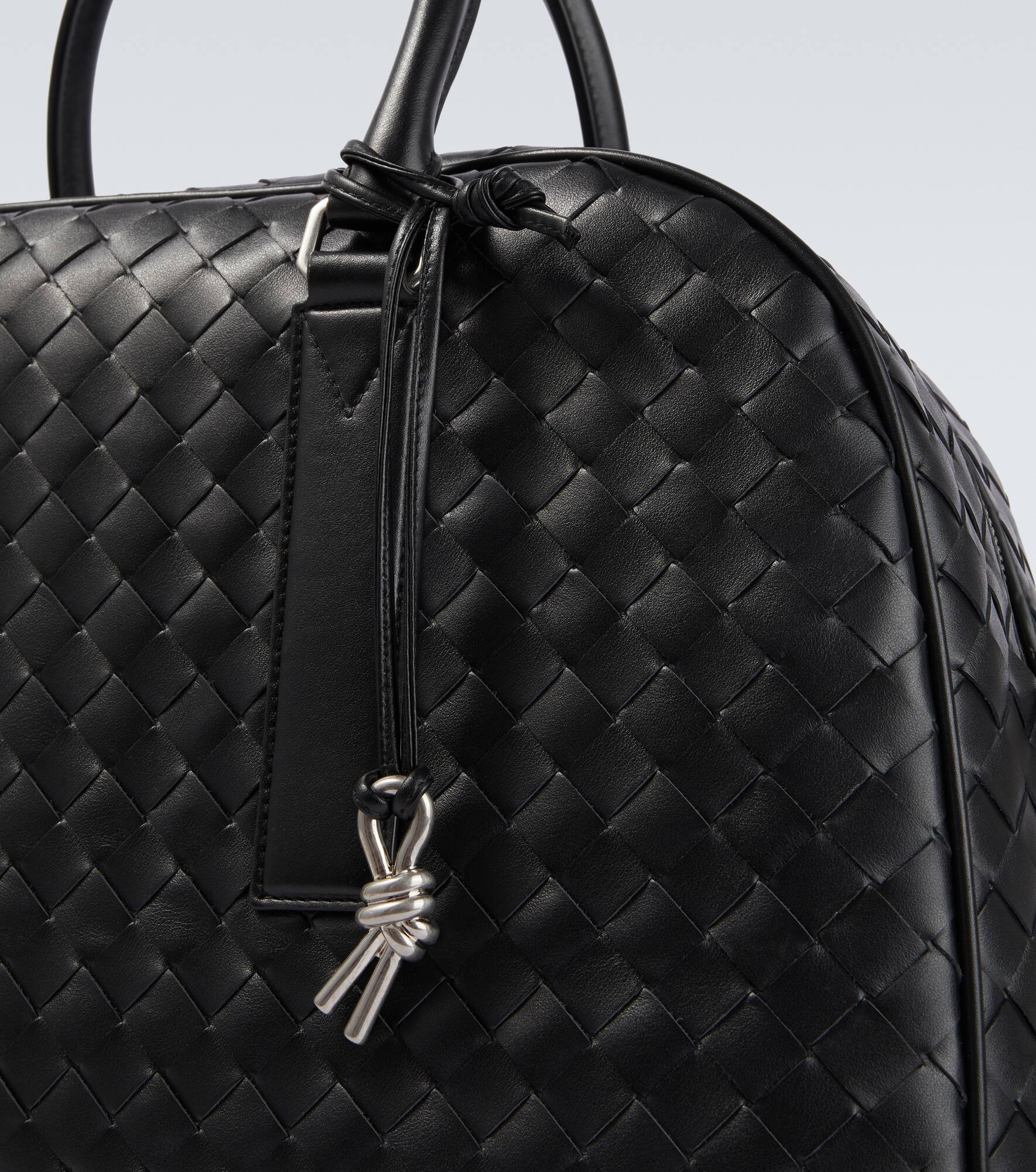Getaway Intrecciato leather duffel bag - 6