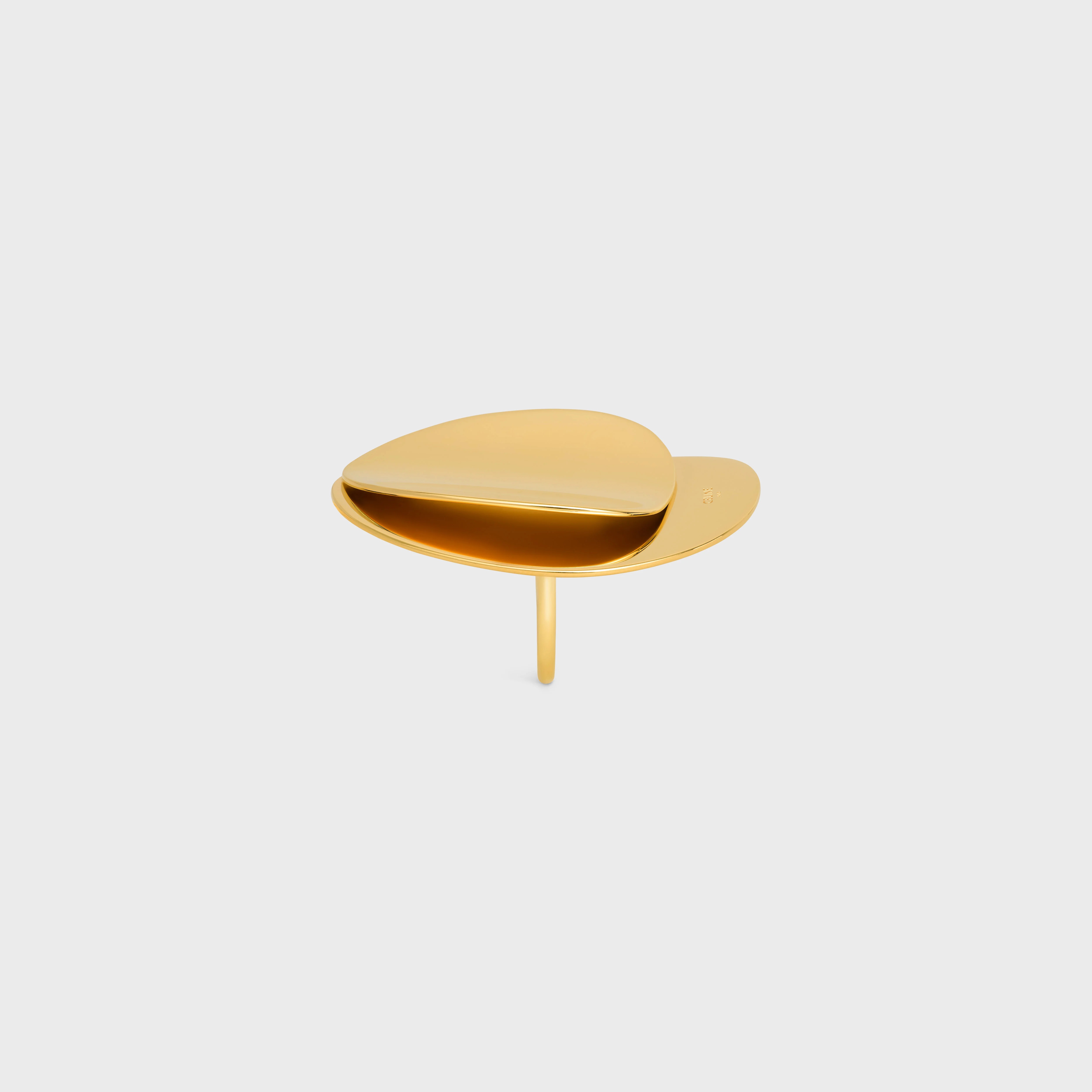 Celine Petale Ring in Brass with Gold Finish - 3