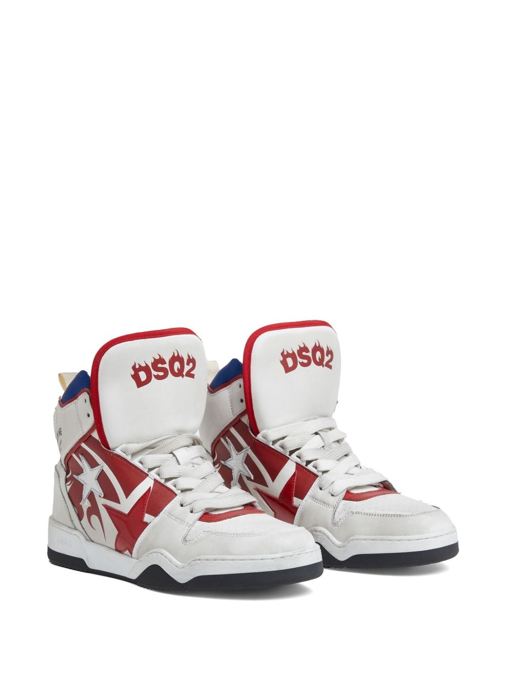 logo-print sneakers - 2