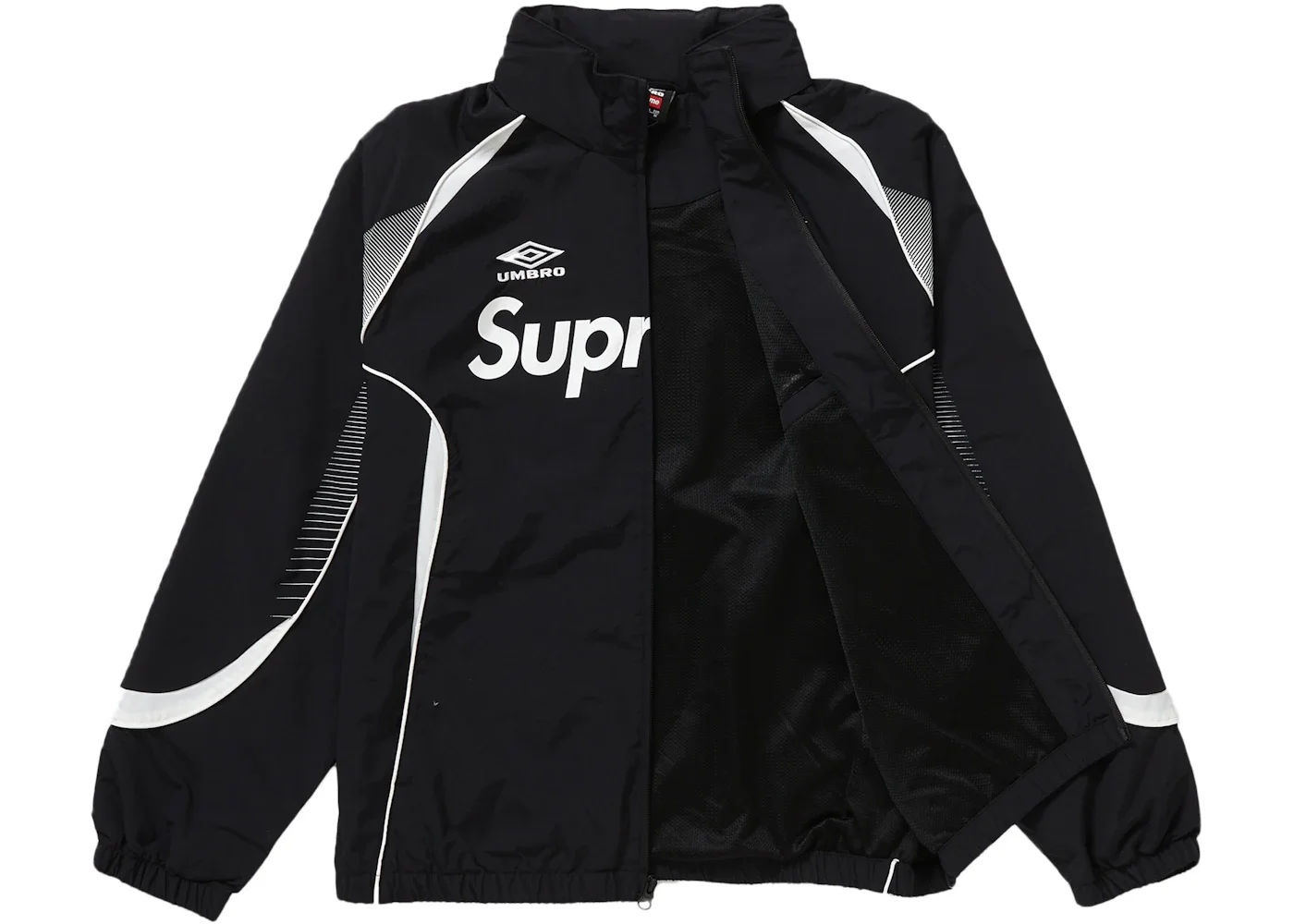 Supreme Supreme Umbro Track Jacket Black - SS22J74 BLACK | REVERSIBLE