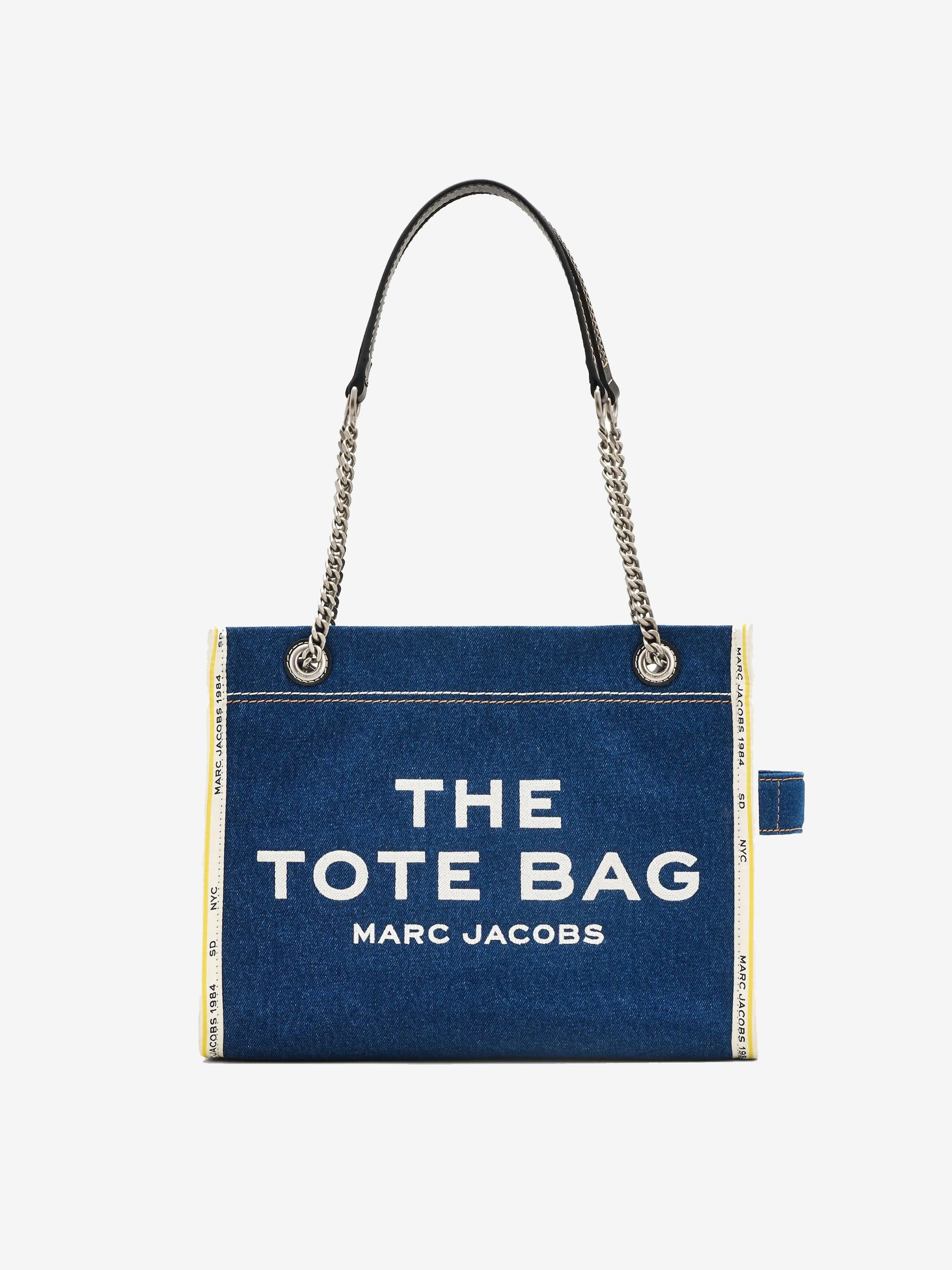 MARC JACOBS - Women The Denim Chain Medium Tote Bag - 1