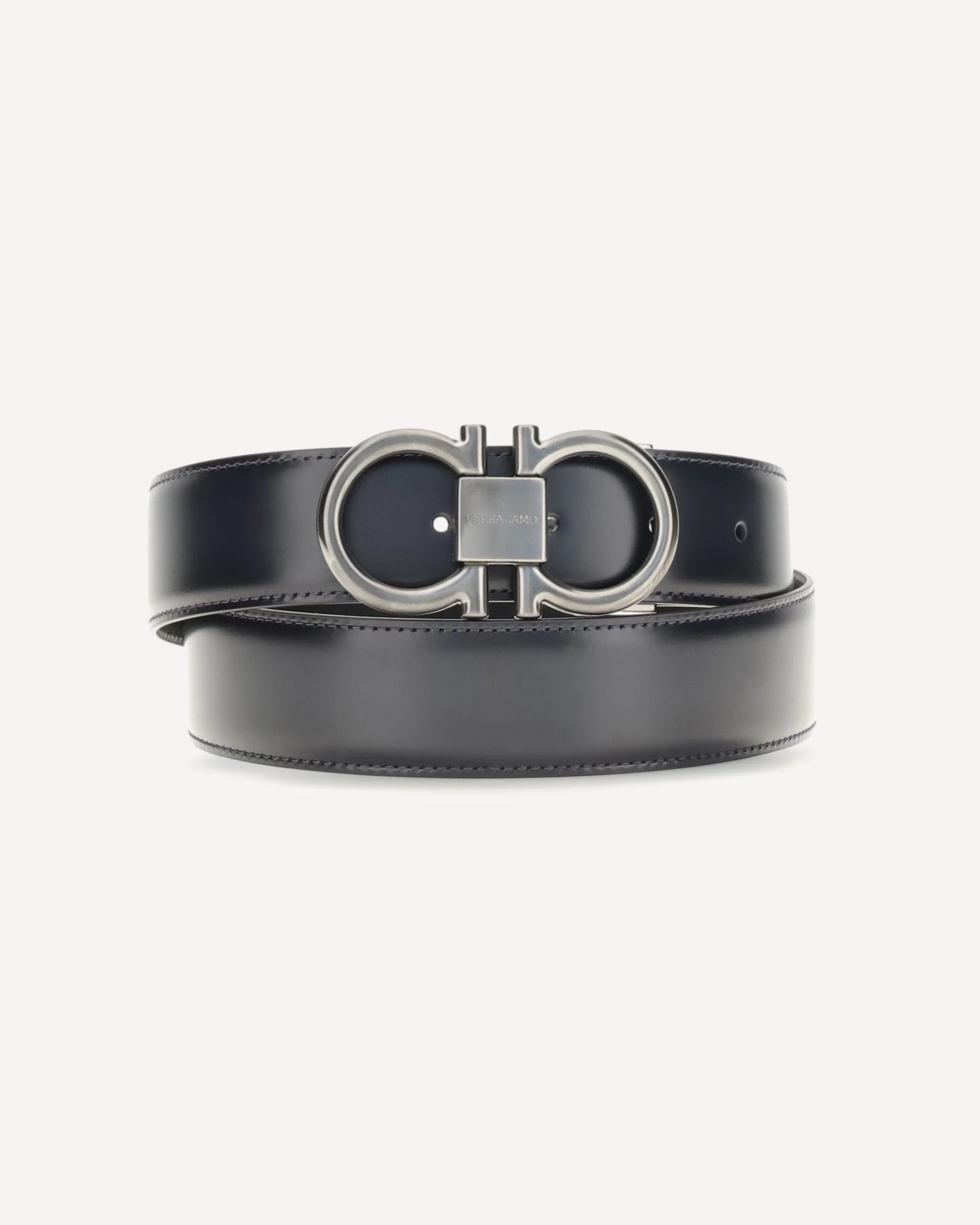 Reversible and adjustable Gancini Belt - 1