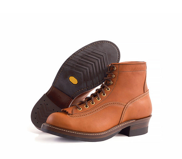 LK-004 Donkey Puncher Badalassi Carlo Cognac Veg Tan - 3