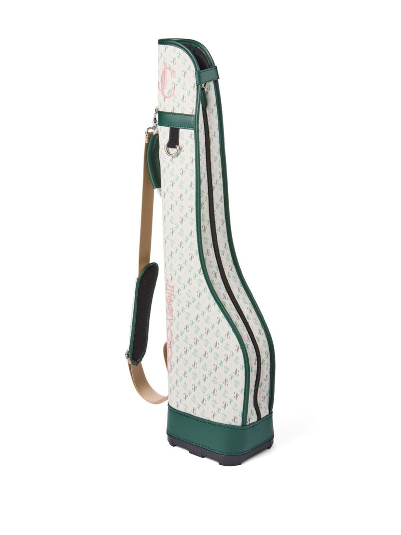 JIMMY CHOO floral-print golf bag outlook